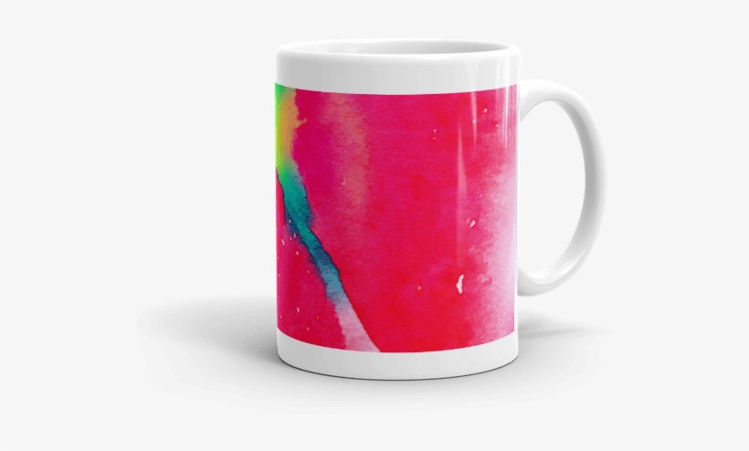 Watercolor Flower Mug - Coffee Cup, transparent png