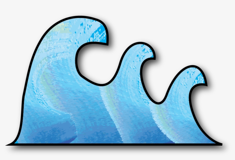Waves, transparent png