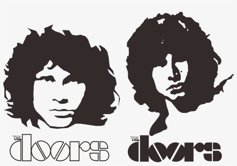 Vector Format, Vector Vector, Vector Free, Free Logo, - Doors Logo Jim Morrison, transparent png