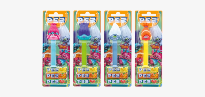 Blistercard - Trolls Pez, transparent png