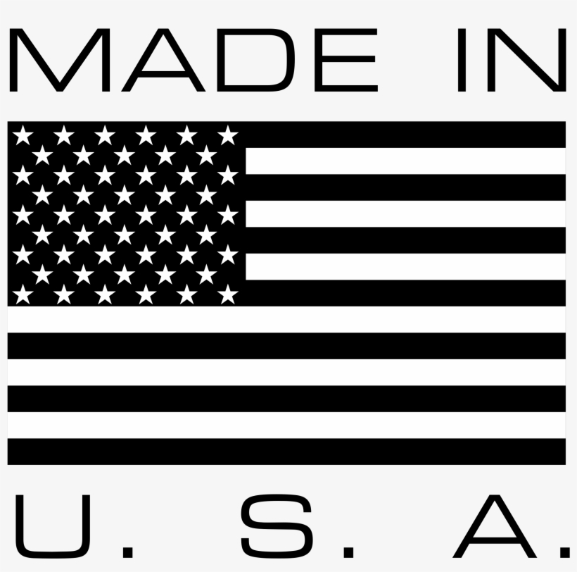 Made In Usa Logo Png Transparent - Made In Usa Logo Black, transparent png