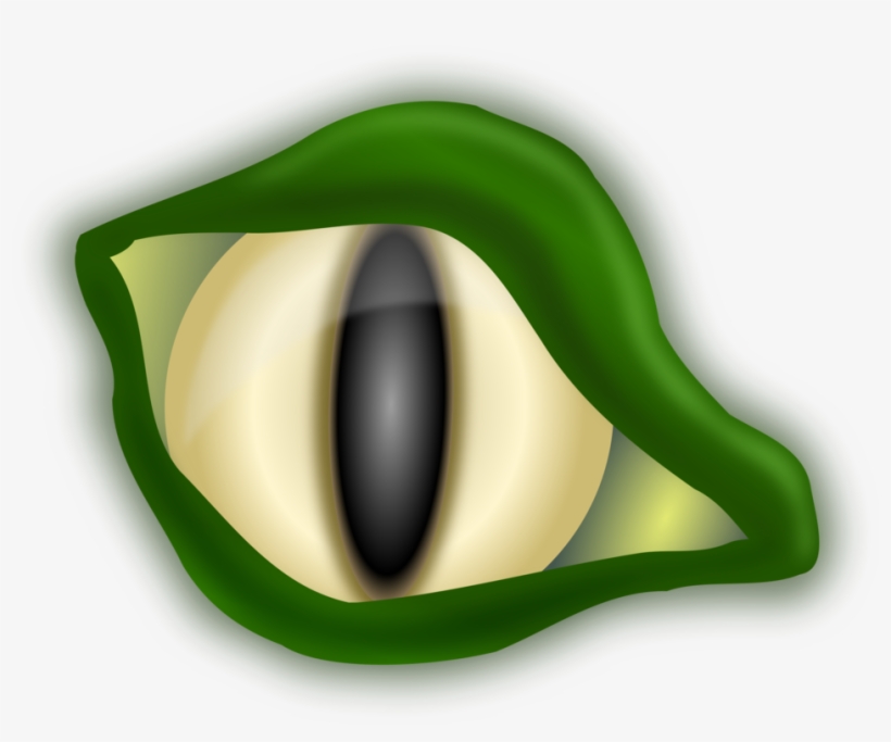 The Eye Of A Crocodile - Crocodile Eyes Clipart, transparent png