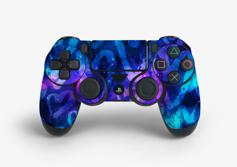 Ps4 Controller Space Love Decal Kit - Game, transparent png