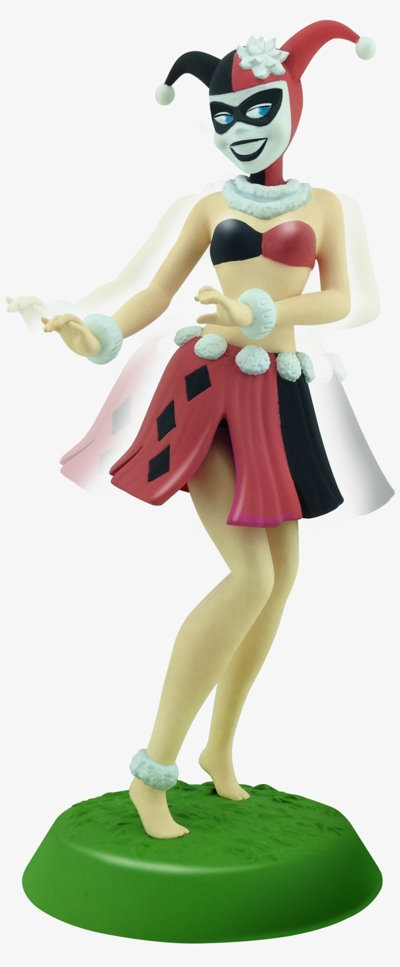 Harley Quinn Hula Girl, transparent png