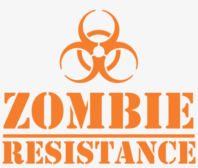 Zombie Resistance Logo - Caution Phillies Fan Metal Novelty License Plate Lp-2643, transparent png