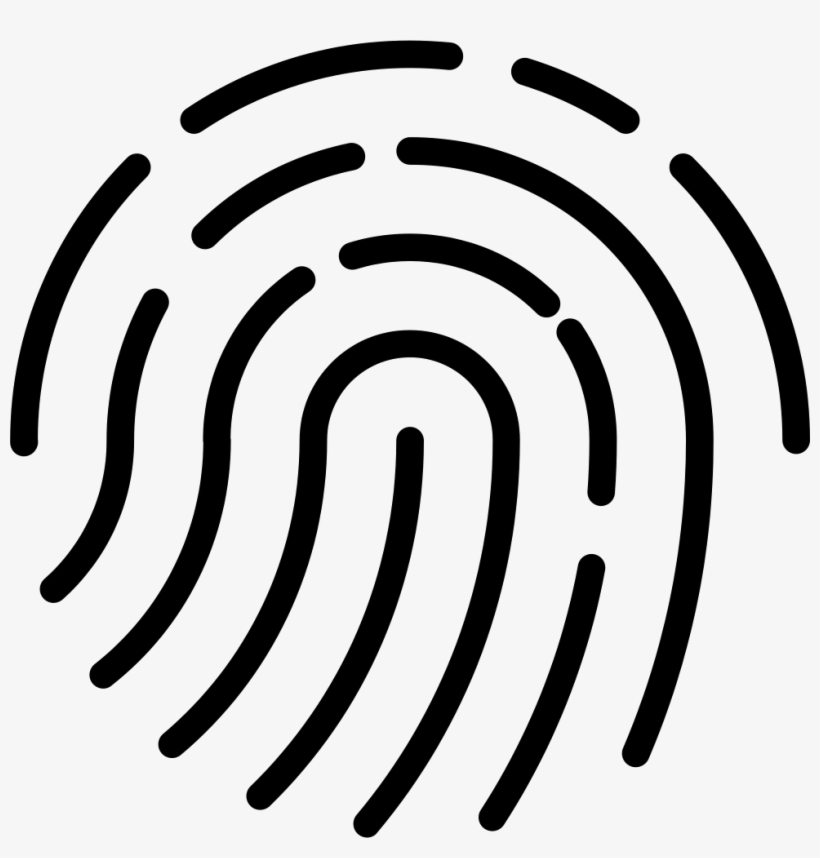 Augic Fingerprint Icon Comments - Fingerprint Icon Svg, transparent png