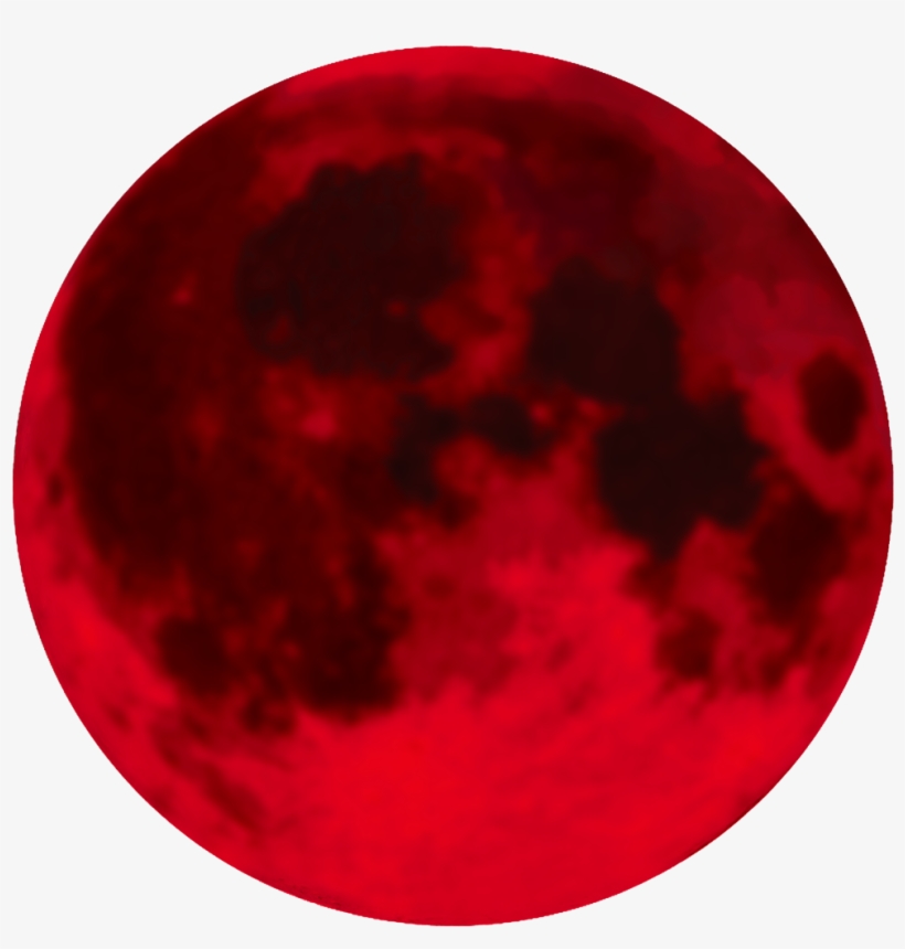 And He Shall Confirm The Covenant With Many For One - Red Moon Clip Art, transparent png