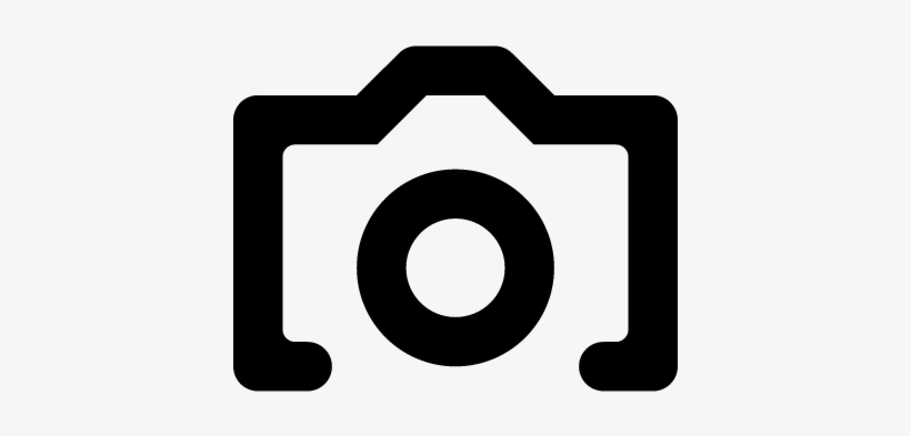 Camera Icon Vector - Silueta De Camara Png, transparent png