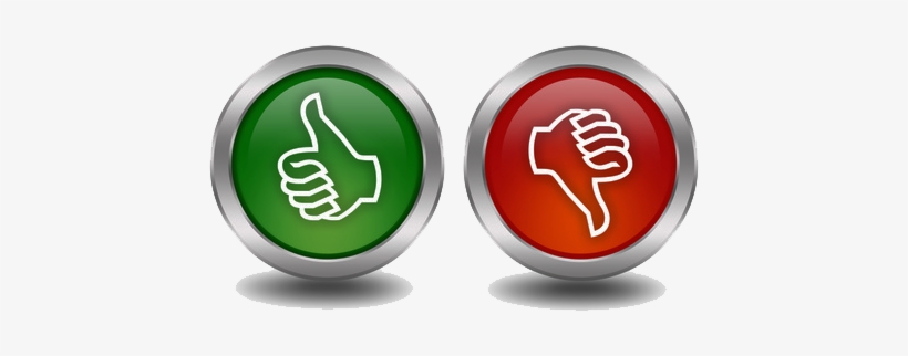 Transparent Pictures Free Icons - Thumbs Up And Down, transparent png