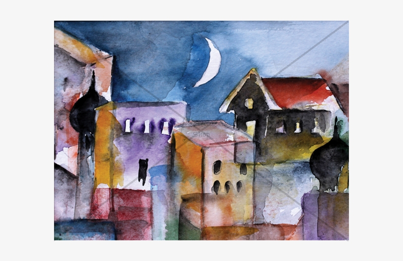 Postcard Ossenberg - Painting, transparent png