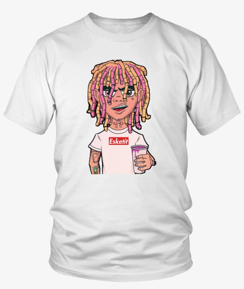 Lil Pump Esketit T-shirt - Legends Are Born In February Shirt, transparent png