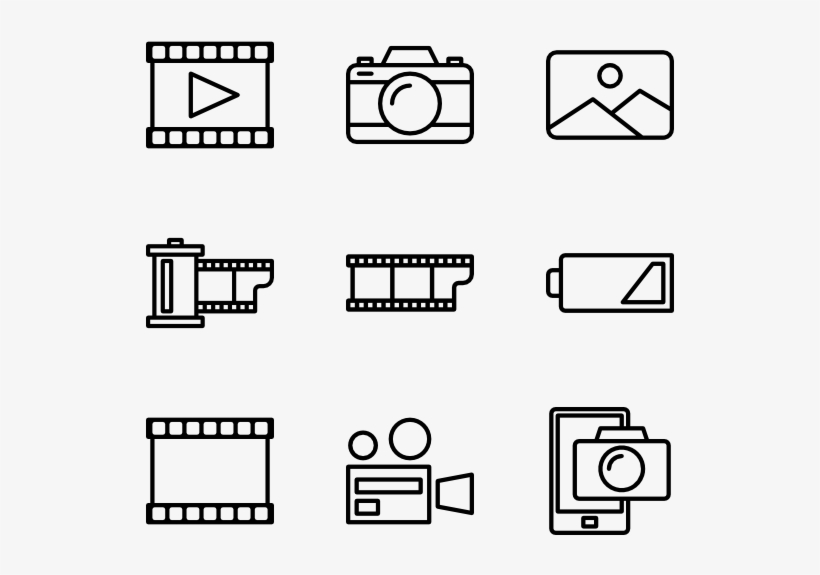 Camera 36 Icons View All 2 Icon Packs Of Film Strip - Window - 600x564 ...