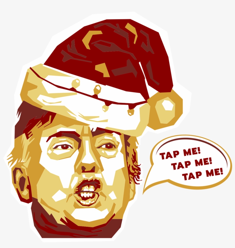 I'm Here To Save Your Christmas - Donald Trump, transparent png