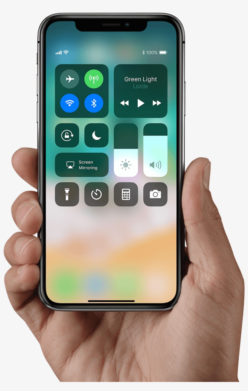 Free Icons Png - Iphone X In Hand, transparent png