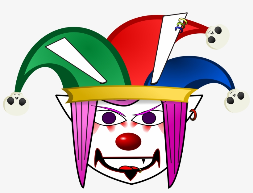 This Free Icons Png Design Of Evil Clown, transparent png