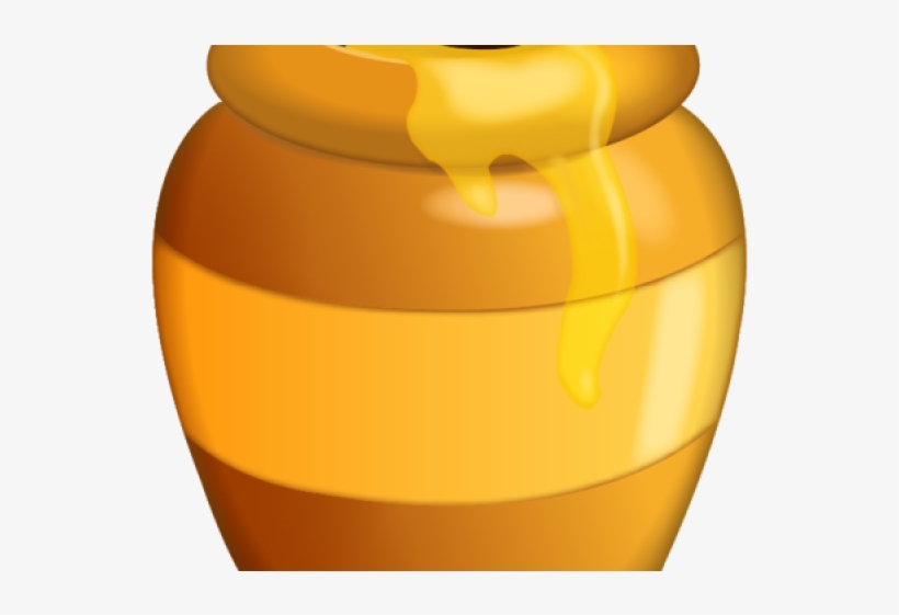 Pooh Honey Jar Clipart