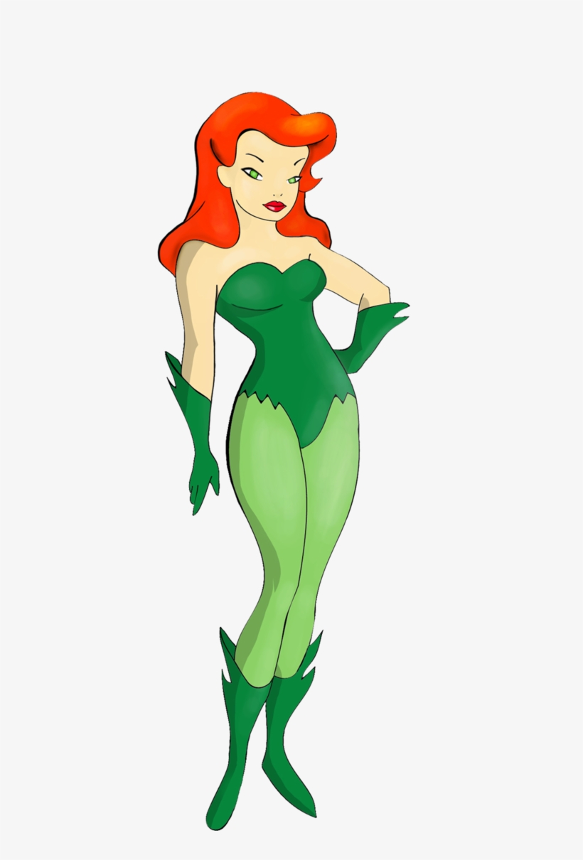 Poison Ivy By Dawidarte On Deviantart - Poison Ivy Dc Cartoon, transparent png