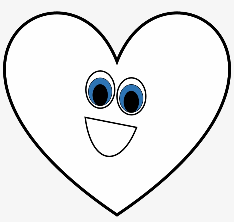 Graphic Freeuse Library Heart Shape Clipart Black And - Heart, transparent png