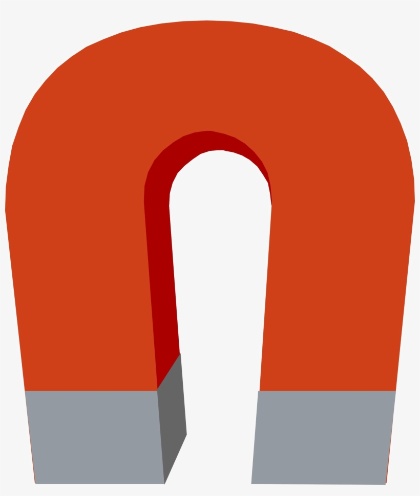 Magnetic Vector Horseshoe Magnet Clip Art Free Download - Magnet Png, transparent png
