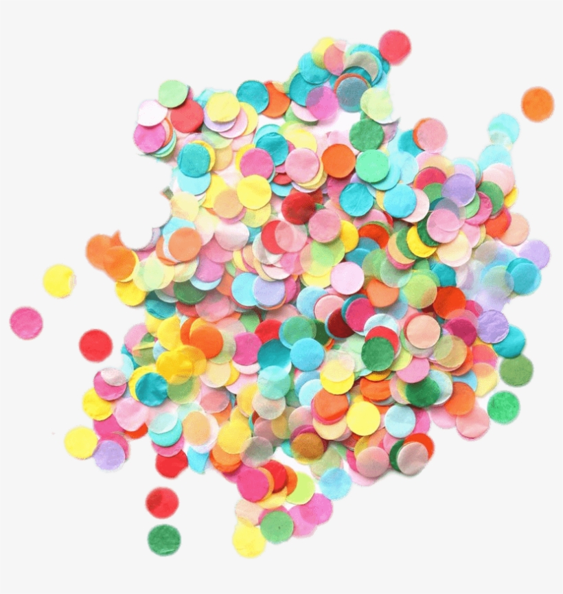 Little Heap Of Confetti Png - Confeti Png, transparent png
