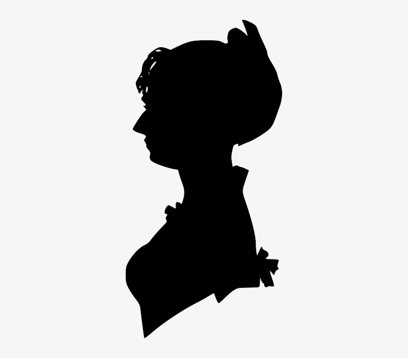 Head, Old, View, People, Man, Profile, Lady, Silhouette - Old Woman Face Silhouette, transparent png