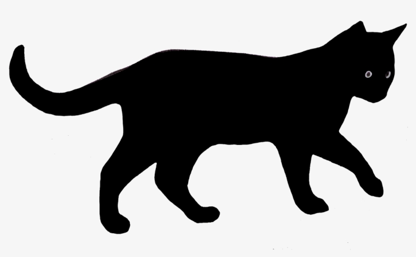 Black Cat Clipart, transparent png