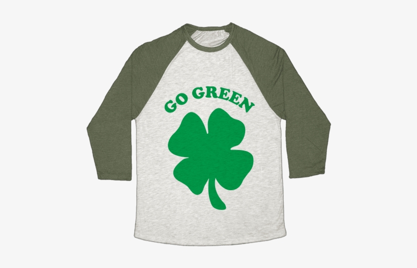 Go Green Baseball Tee - Grinch Shirts, transparent png