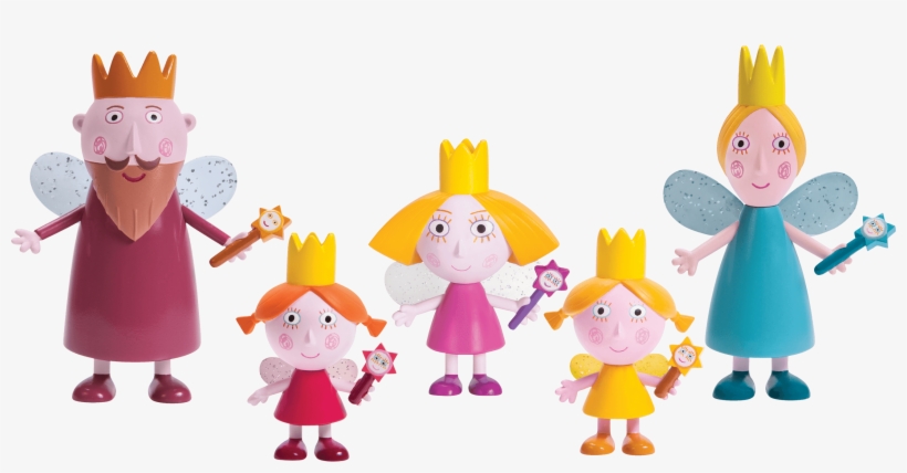 5 Figure Pack Royal Family - Ben E Holly Png, transparent png