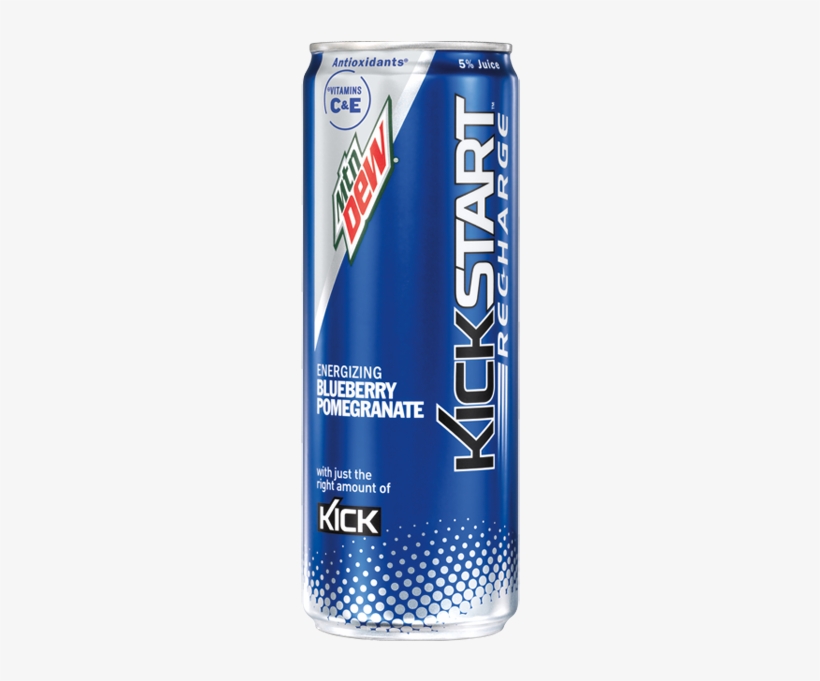 Mountain Dew Kickstart Blueberry Pomegranate, transparent png