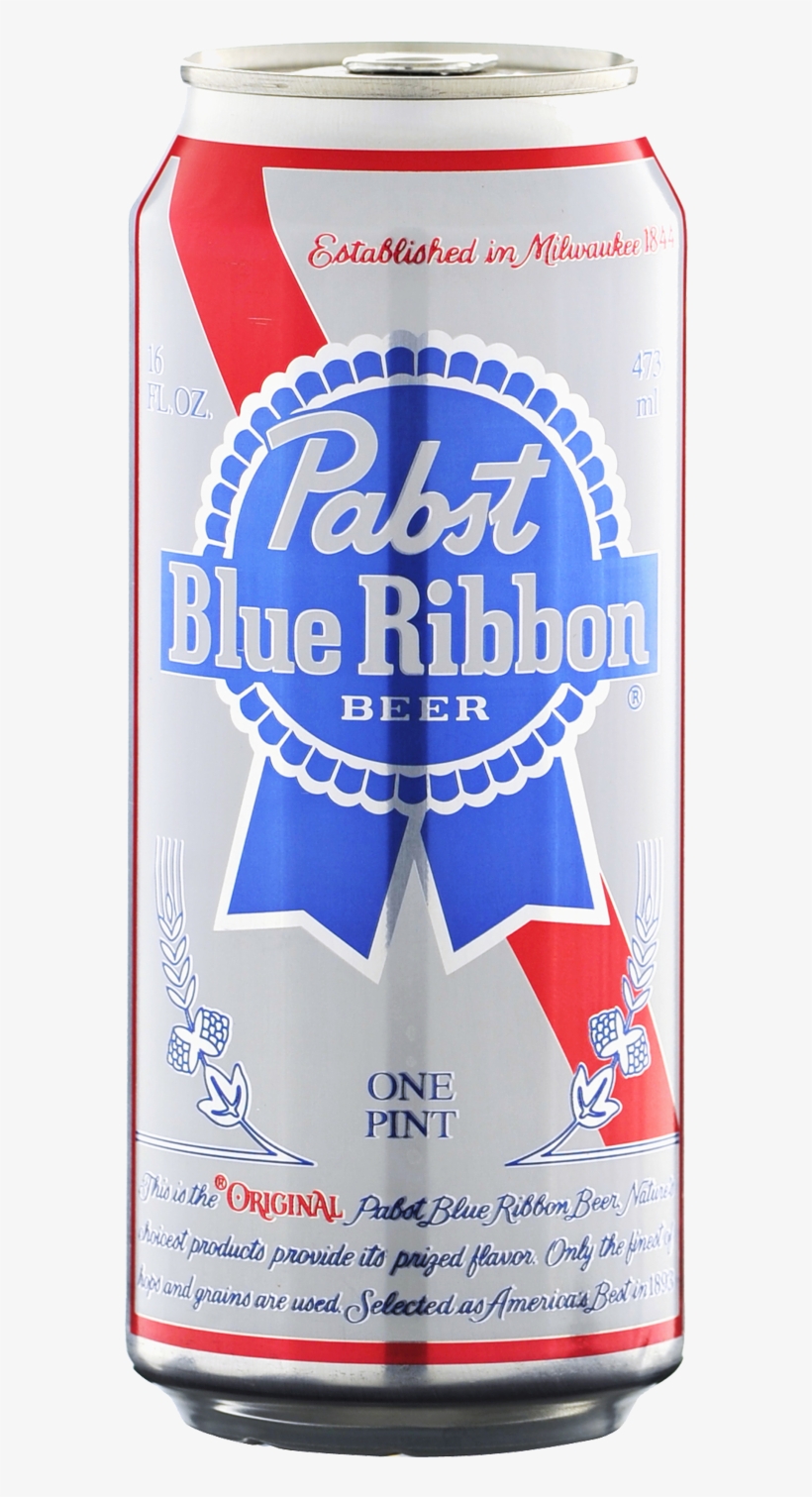 Pabst Blue Ribbon Premium Lager Cans 473ml - Pabst Blue Ribbon Пнг, transparent png