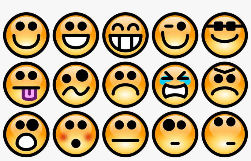 Emotions, Smileys, Feelings, Faces, Chat - Smiley Face Collection, transparent png