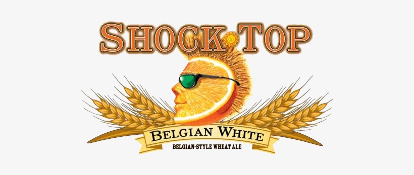 Shocktop Belgian White Logo - Shock Top Belgian White Logo, transparent png