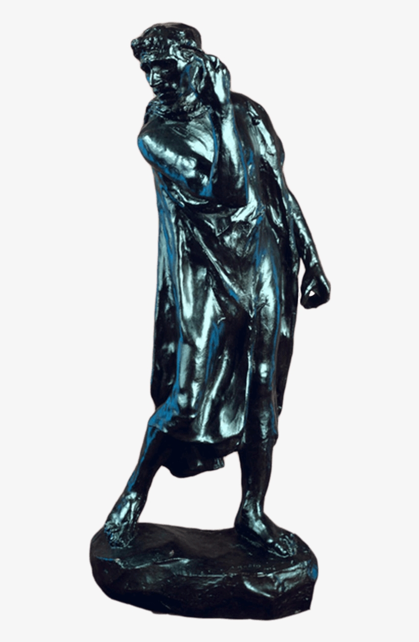 Study For Pierre De Wissant, From The Burghers Of Calais - Giclee Painting: Rodin's Study For Pierre De Wissant,, transparent png