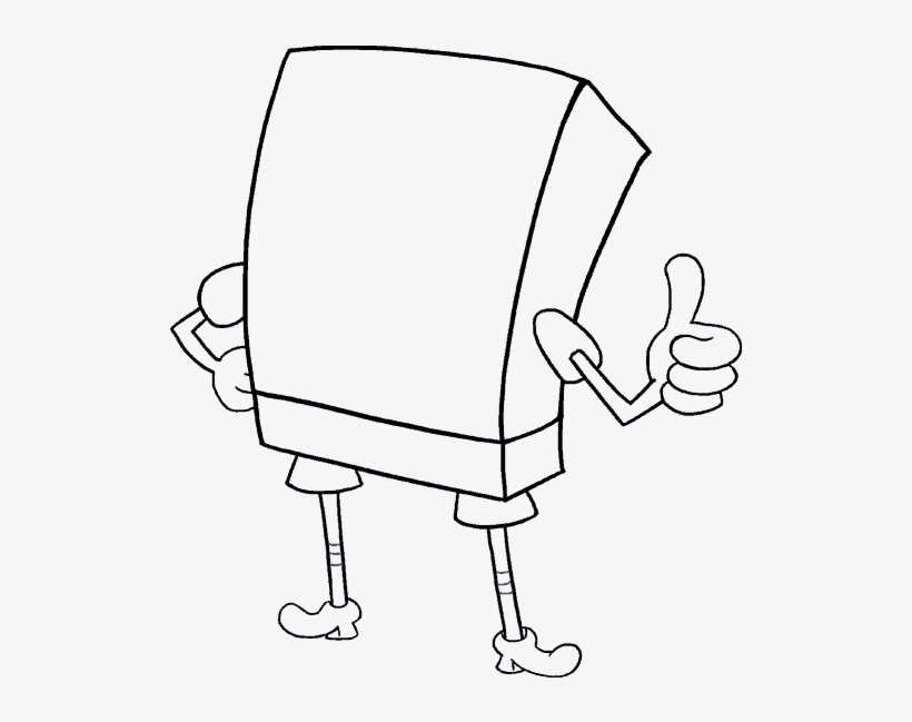 How To Draw Spongebob - Drawing, transparent png
