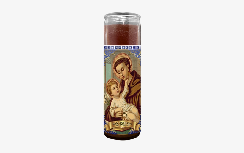 San Antonio De Padua Brown Box 1×12 Units - Candle, transparent png