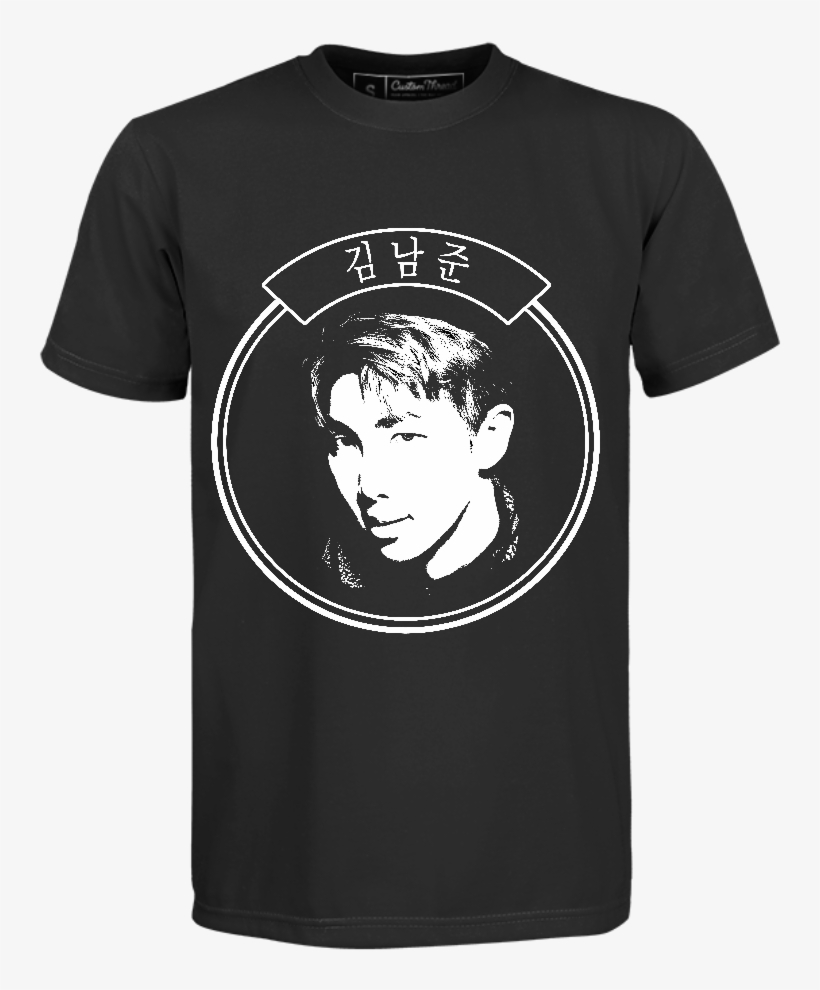 Rap Monster Shirt - Twintip Vestito Estivo, Taglia: Small, Nero, transparent png
