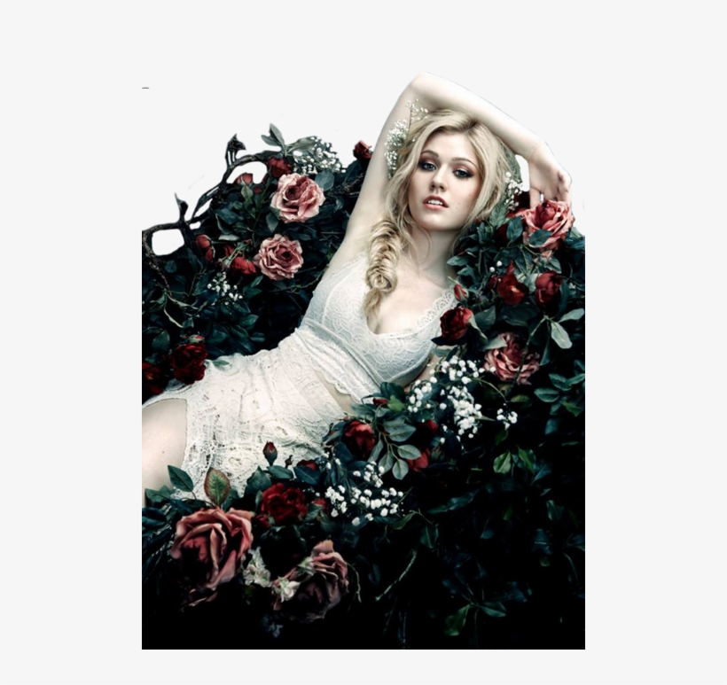 Katherine Mcnamara Shared By Taylor & Selena On We - Katherine Mcnamara Blonde Photoshoot, transparent png