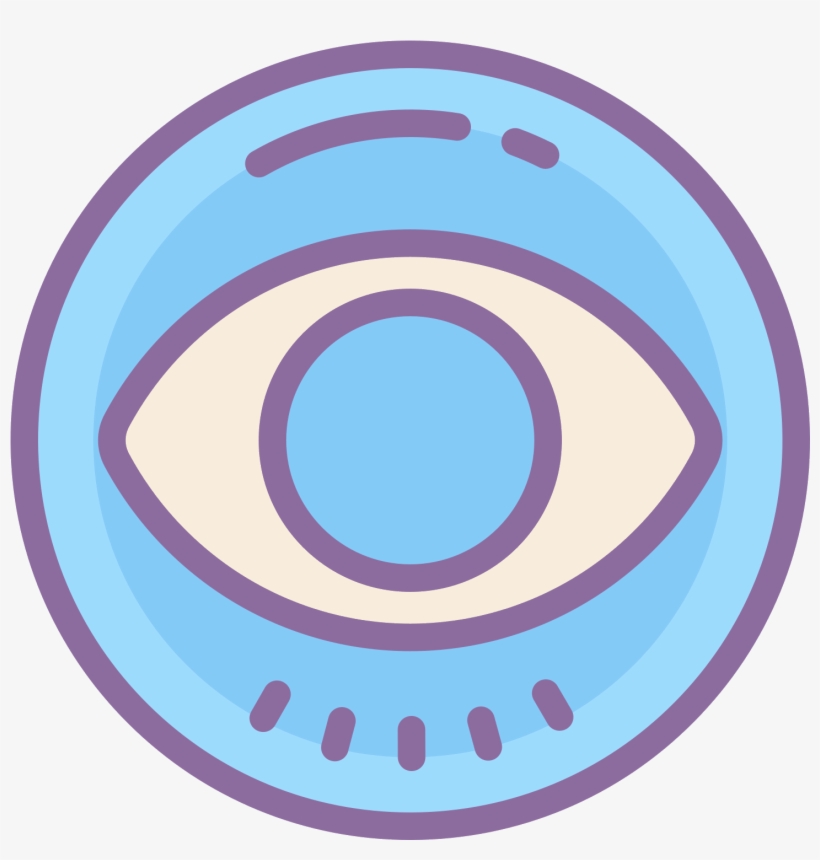 Cbs Icon On Transparent Background - Circle, transparent png