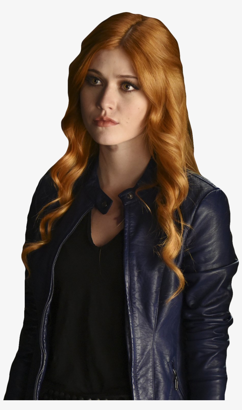 Transparent Clary Fray - Katherine Mcnamara Leather Jacket, transparent png