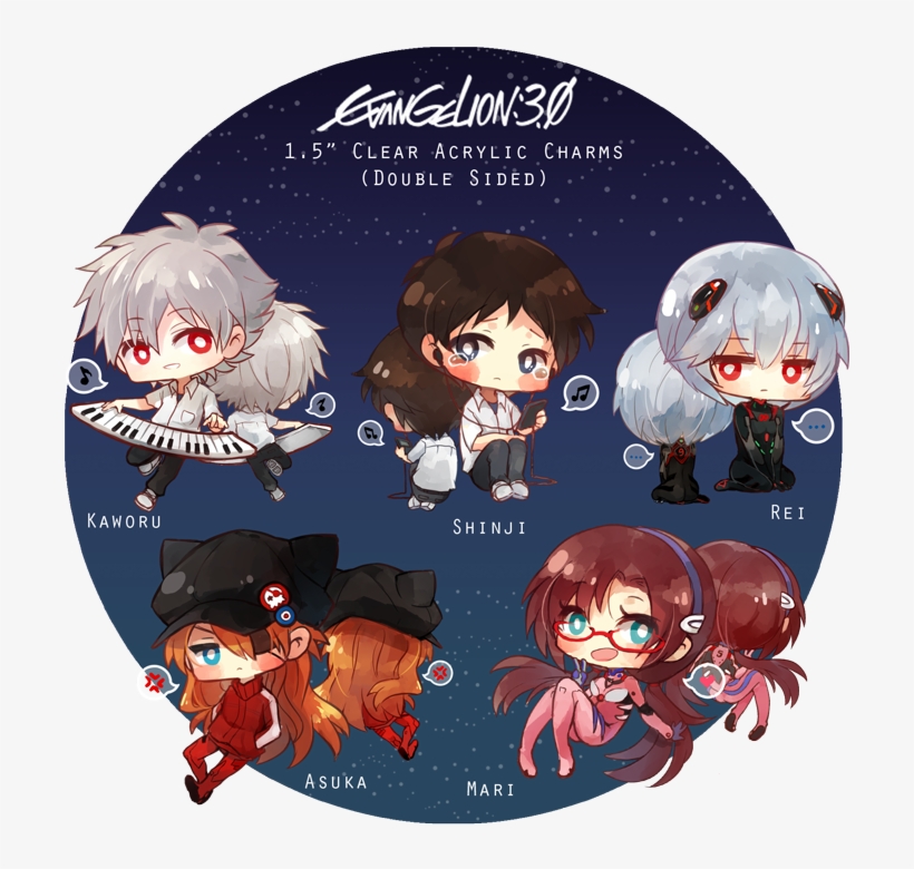 Transparent Acrylic Painting Beautiful Evangelion 3 - Evangelion 3.33 - You Can (not) Redo Dvd, transparent png