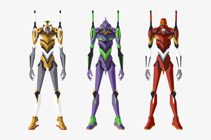 Eva 00 Eva 01 Eva 02, transparent png