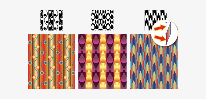 Counterchange Patterns From H - Figure And Ground Pattern, transparent png