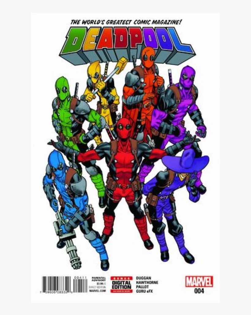 Купете Comics 2016-02 Deadpool - Deadpool: World's Greatest Vol. 1 By Gerry Duggan, transparent png