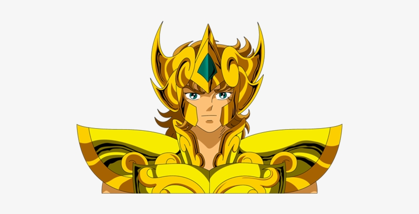Aiolia Face - Saint Seiya Aiolia Png, transparent png