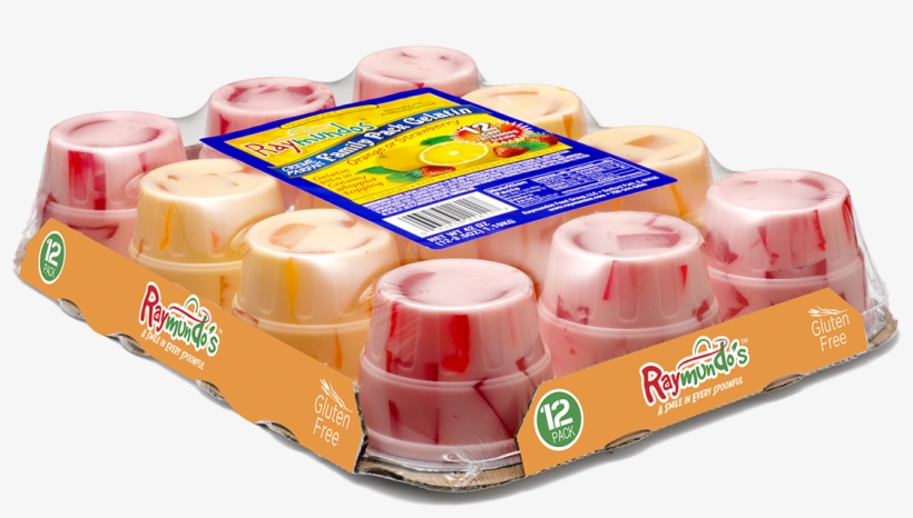 Raymundo's, Orange Or Strawberry Creme Parfait Family - Raymundos Jello, transparent png