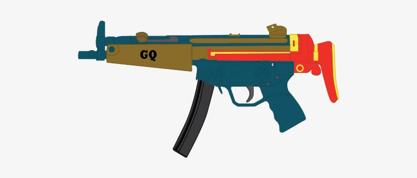 Quagmire S Hk Mp5a3 By Hiattgrey411-d9oetj6 - Marui Mp5 J Stock, transparent png