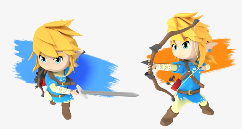 The Lege Epona - Toon Link Breath Of The Wild, transparent png