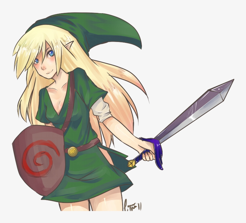 What If Zelda Was A Girl - Girl Zelda, transparent png