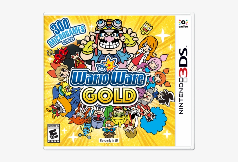 Warioware Gold Box Art - Wario Ware Gold, transparent png
