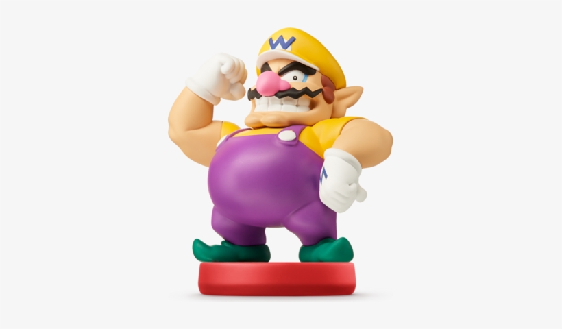 Wario Amiibo Figure - Wario Amiibo Super Mario, transparent png